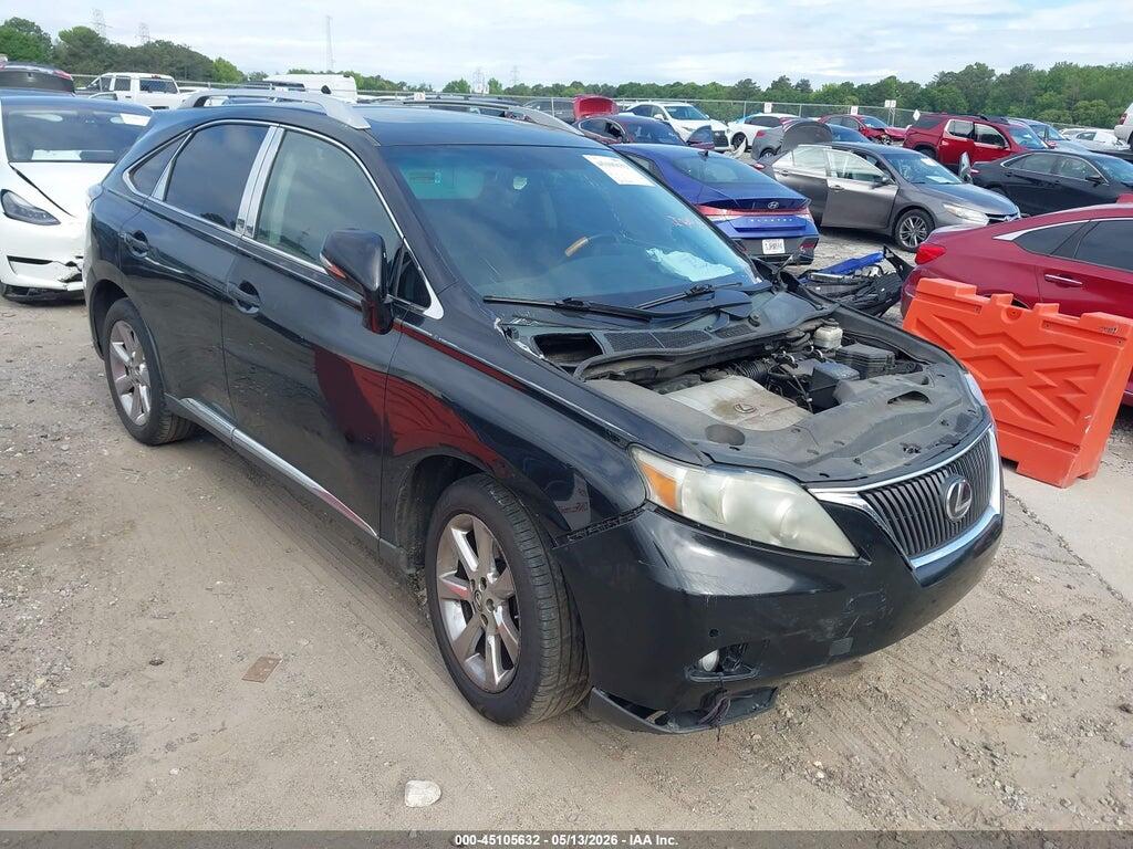 2T2ZK1BA1CC066737 2012 LEXUS RX 350 photo no. 1