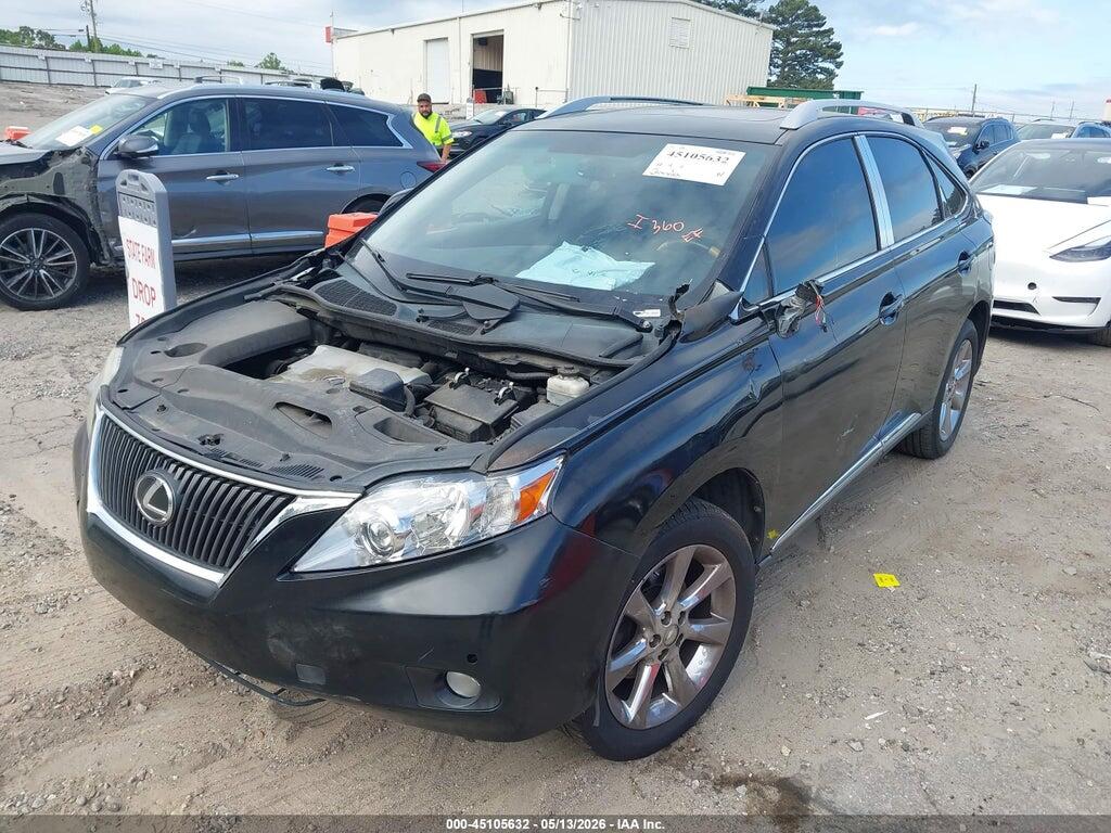 2T2ZK1BA1CC066737 2012 LEXUS RX 350 photo no. 2