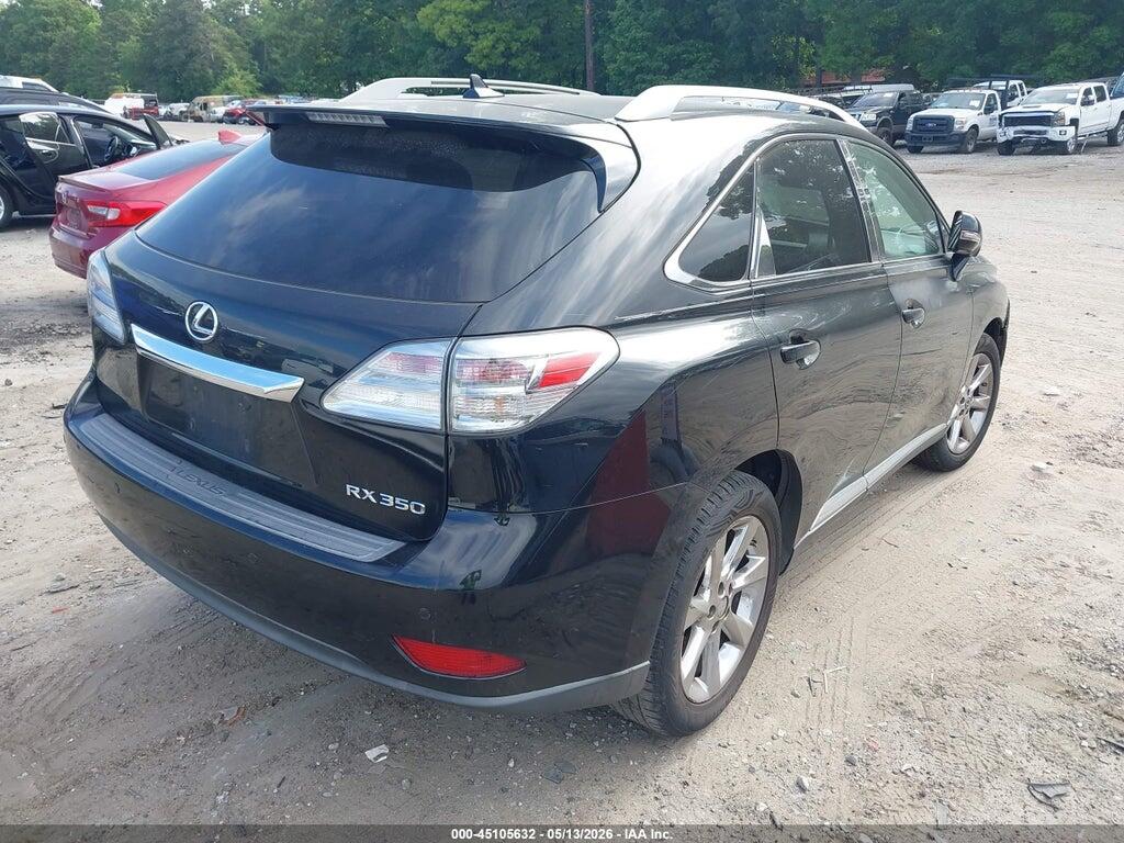 2T2ZK1BA1CC066737 2012 LEXUS RX 350 photo no. 4