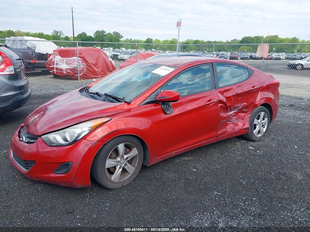 KMHDH4AE7BU107842 2011 HYUNDAI ELANTRA photo no. 2