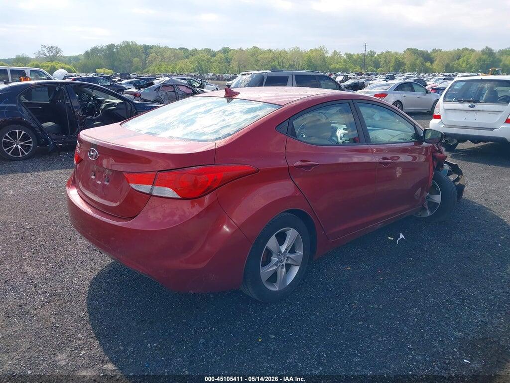 KMHDH4AE7BU107842 2011 HYUNDAI ELANTRA photo no. 4