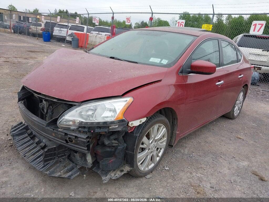 3N1AB7AP8FY350139 2015 NISSAN SENTRA photo no. 2