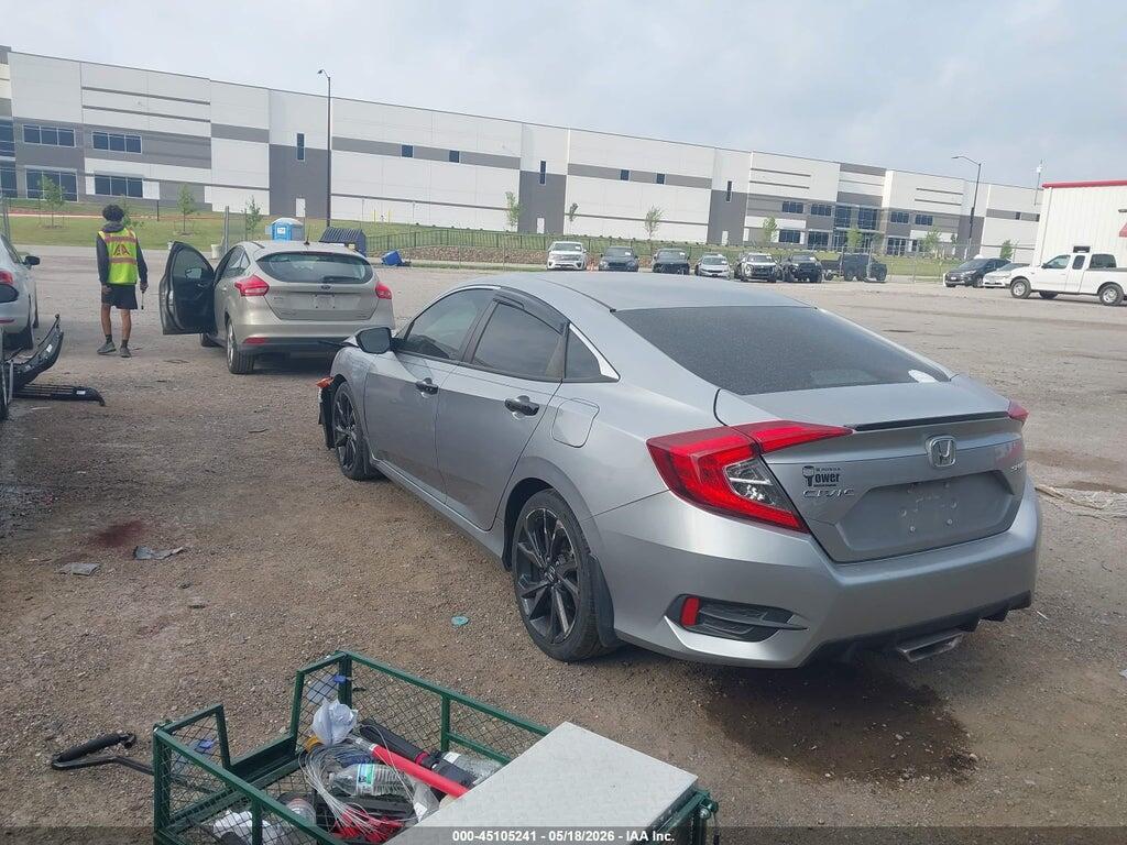 19XFC2F83KE040870 2019 HONDA CIVIC photo no. 3