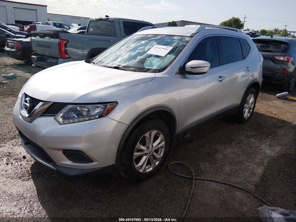 KNMAT2MT0GP733064 2016 NISSAN ROGUE photo no. 2