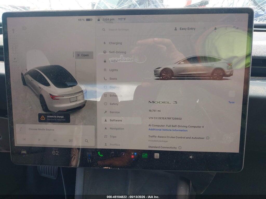 5YJ3E1EA7RF725602 2024 TESLA MODEL 3 photo no. 7