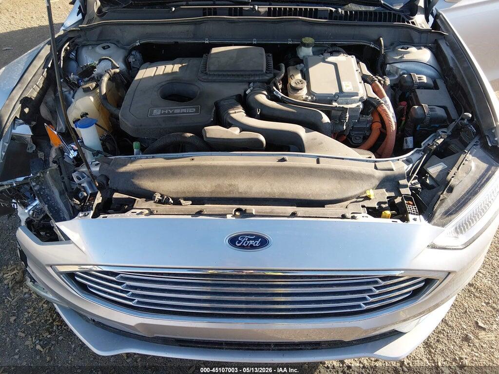 3FA6P0RU3HR360280 2017 FORD FUSION HYBRID photo no. 10