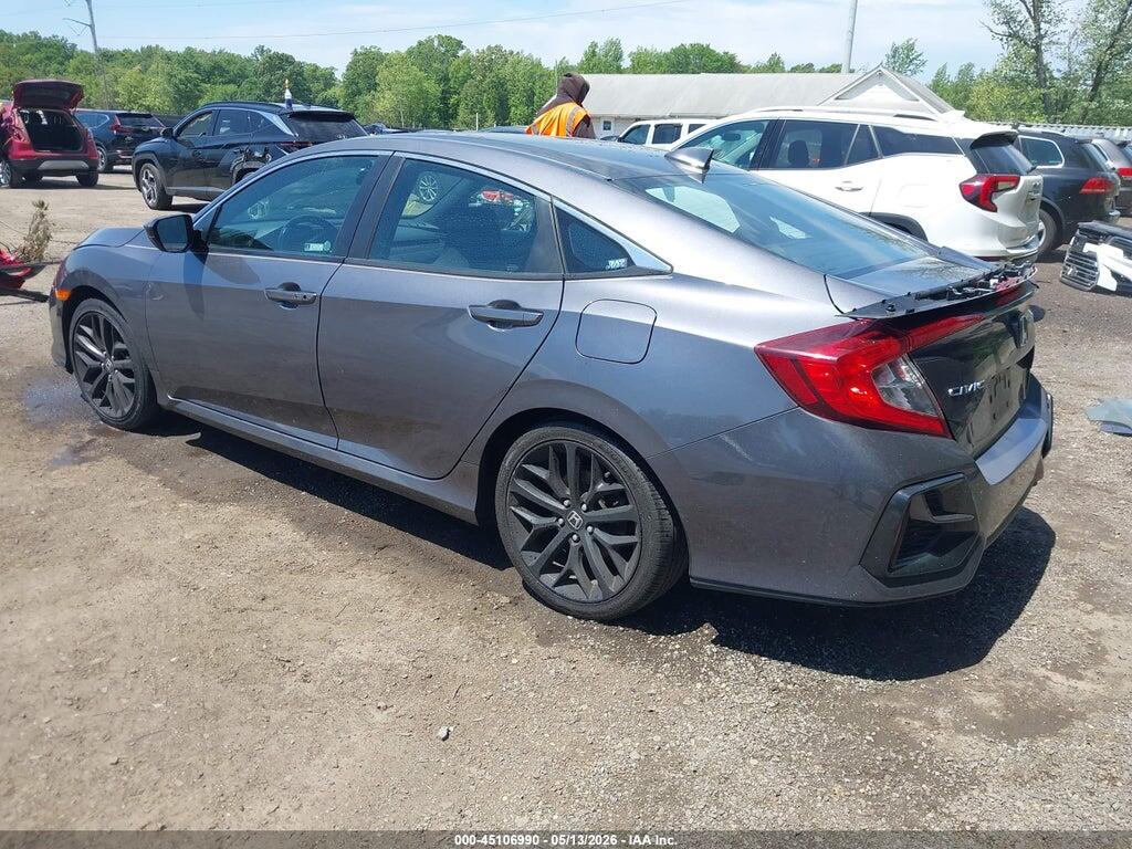 2HGFC1E52LH707369 2020 HONDA CIVIC SI photo no. 3