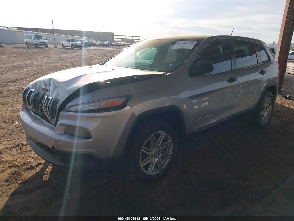 1C4PJLAB5EW123374 2014 JEEP CHEROKEE photo no. 2