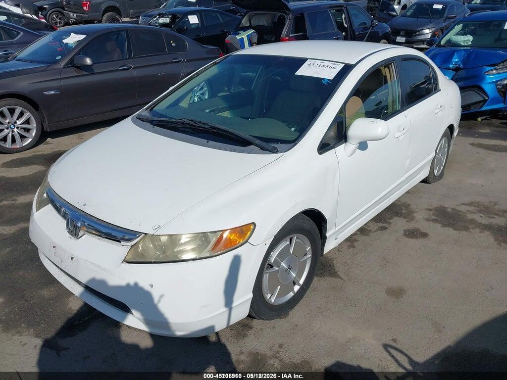 JHMFA36297S013893 2007 HONDA CIVIC HYBRID photo no. 2