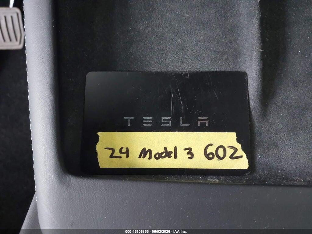 5YJ3E1EB6RF806602 2024 TESLA MODEL 3 photo no. 10