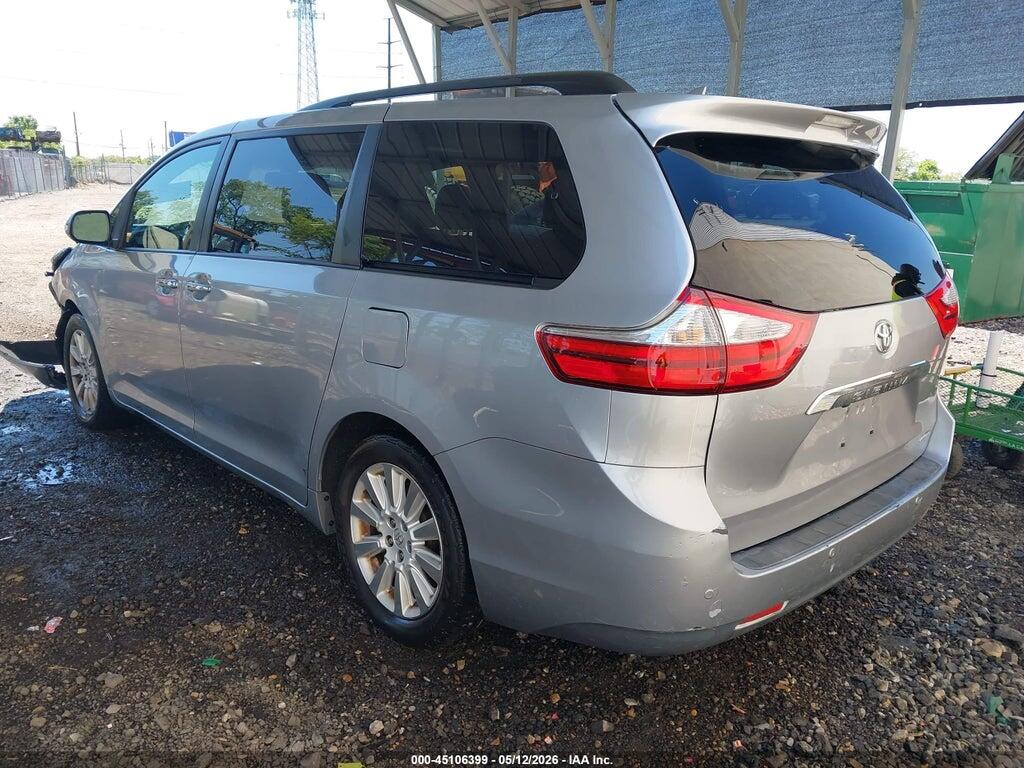 5TDYK3DCXFS550136 2015 TOYOTA SIENNA photo no. 3