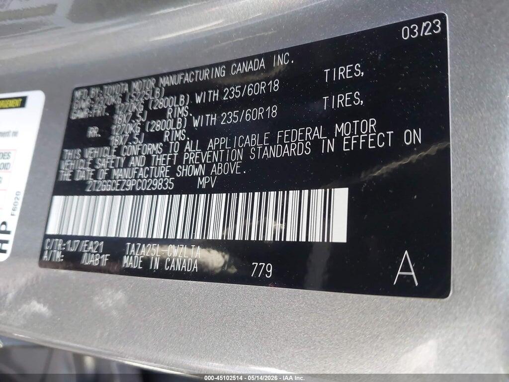 2T2GGCEZ9PC029835 2023 LEXUS NX 350 photo no. 9