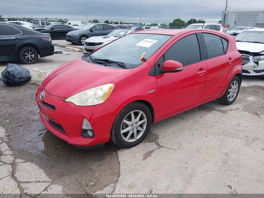 JTDKDTB34D1042709 2013 TOYOTA PRIUS C photo no. 2