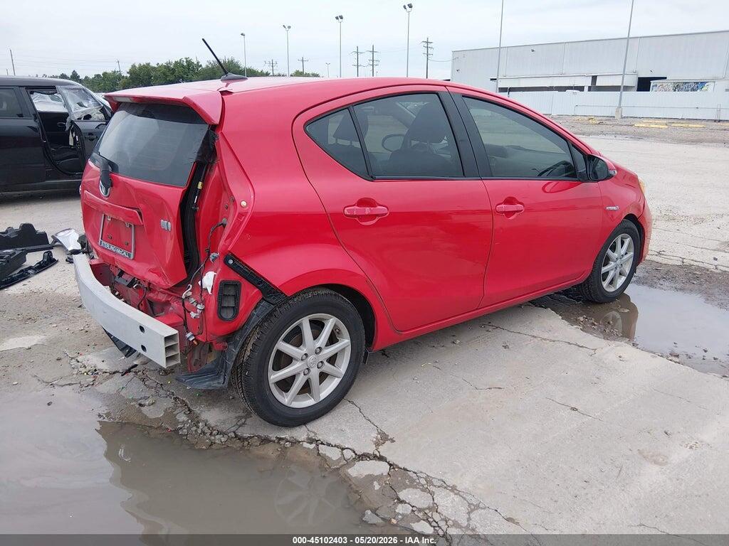 JTDKDTB34D1042709 2013 TOYOTA PRIUS C photo no. 4