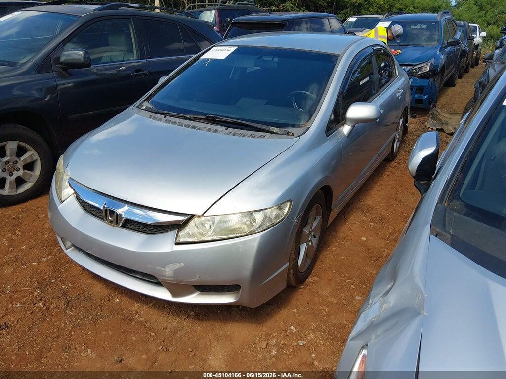 2HGFA15669H501849 2009 HONDA CIVIC photo no. 2