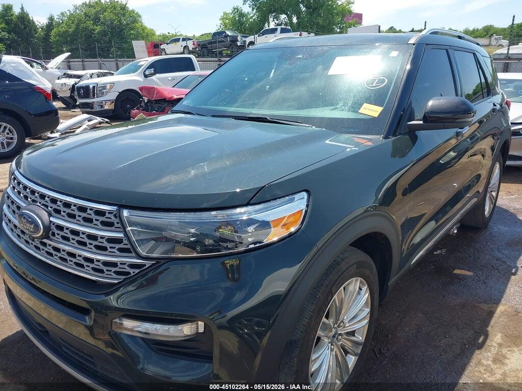 1FM5K8FW1NNA09306 2022 FORD EXPLORER photo no. 2