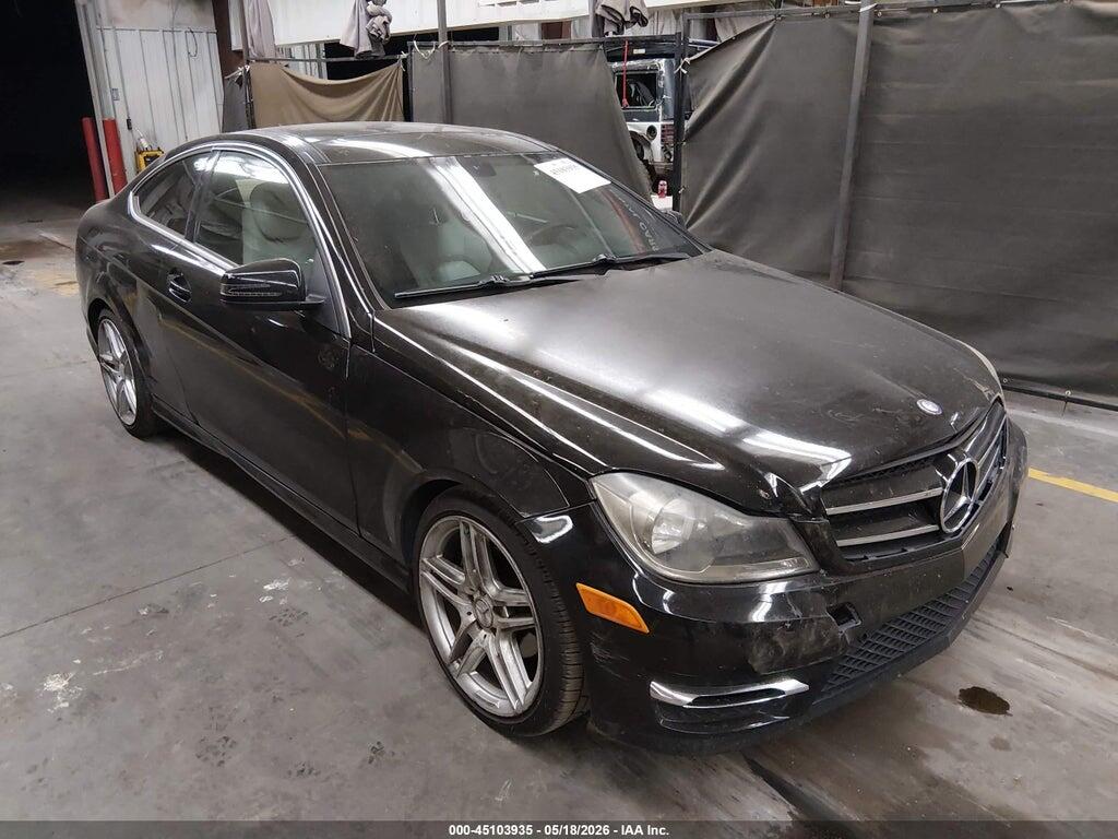 WDDGJ4HB6CF911675 2012 MERCEDES-BENZ C 250 photo no. 1