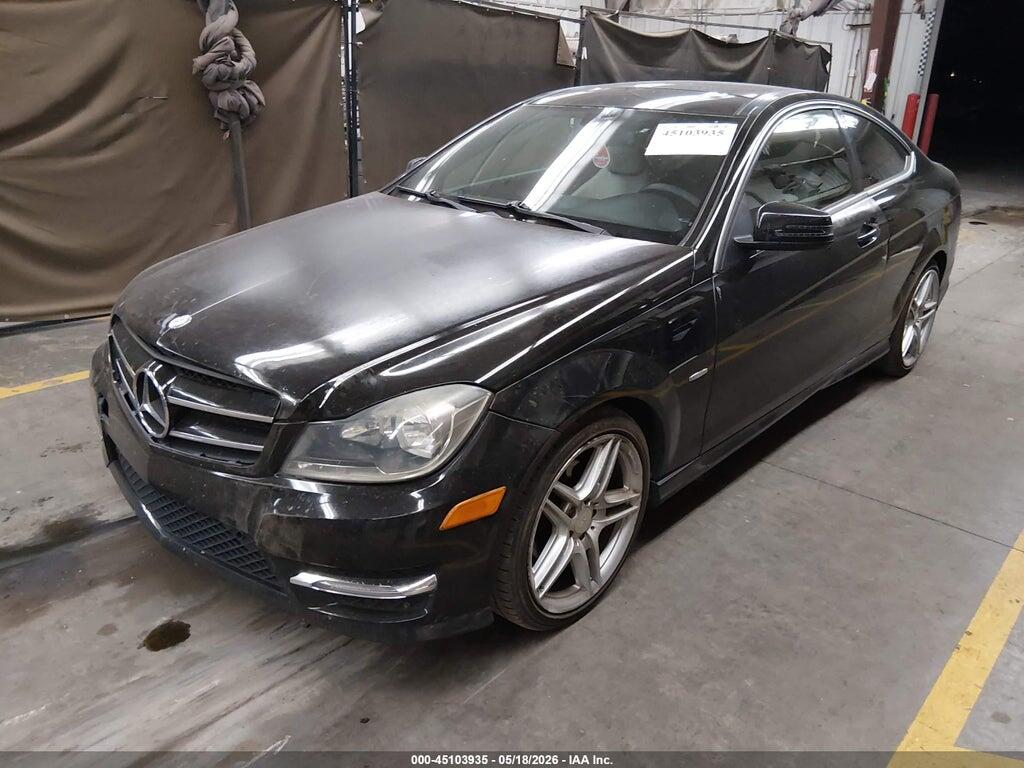 WDDGJ4HB6CF911675 2012 MERCEDES-BENZ C 250 photo no. 2