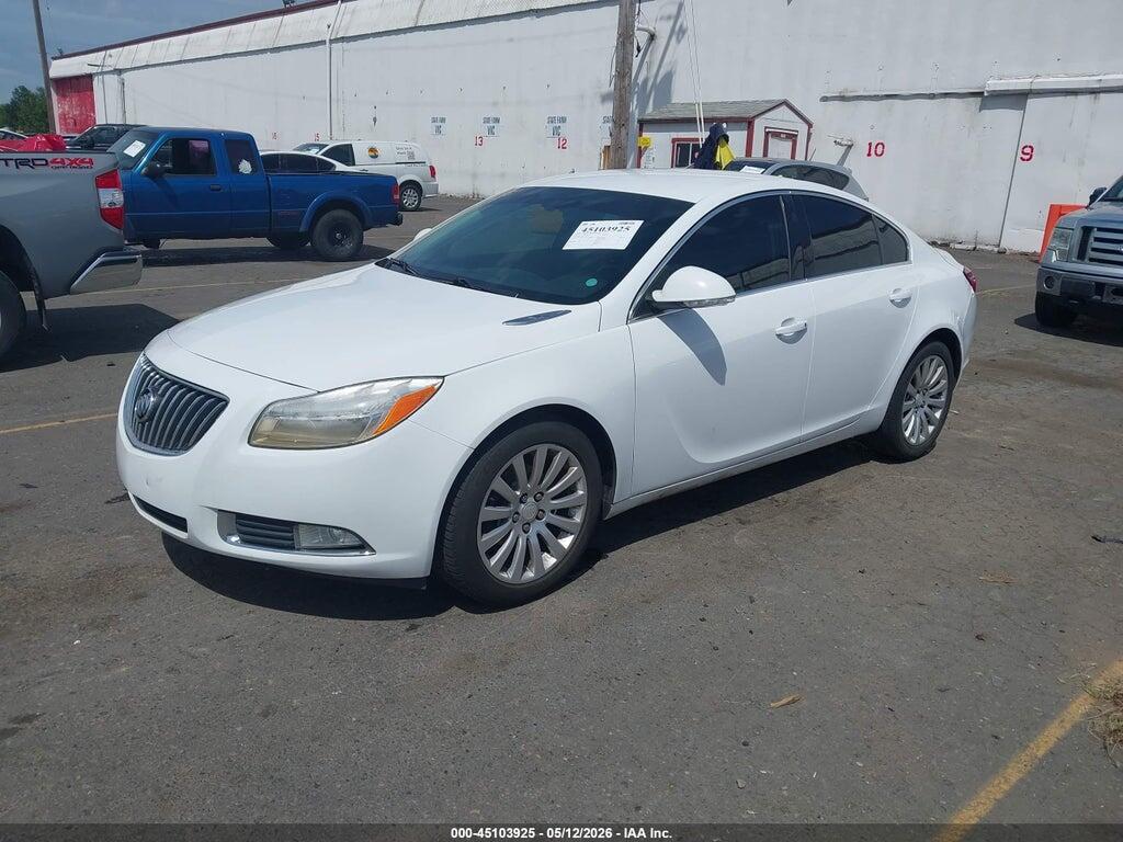2G4GR5EK8C9125815 2012 BUICK REGAL photo no. 2
