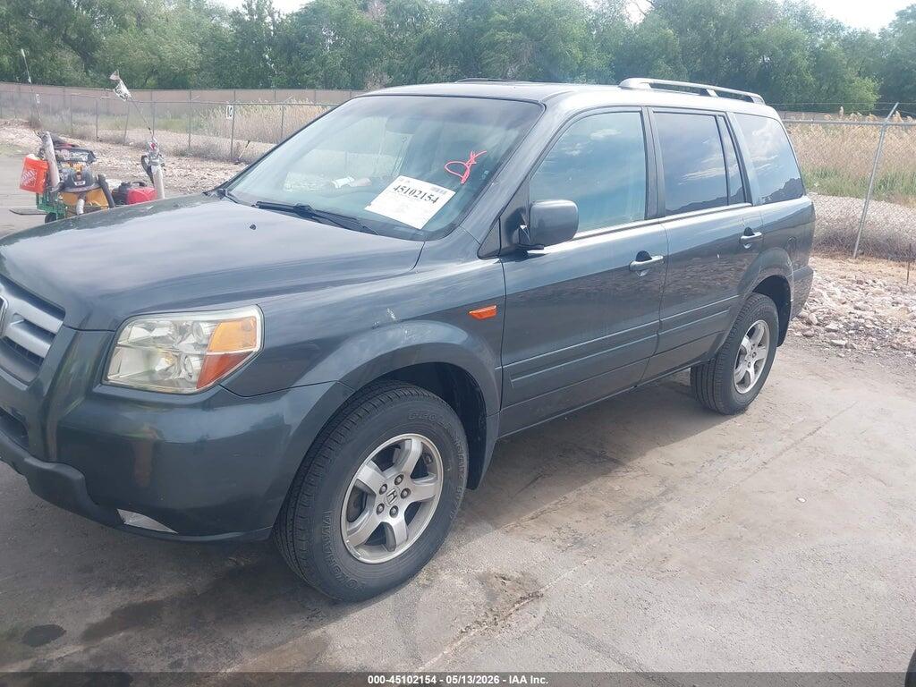 2HKYF18576H514463 2006 HONDA PILOT photo no. 2