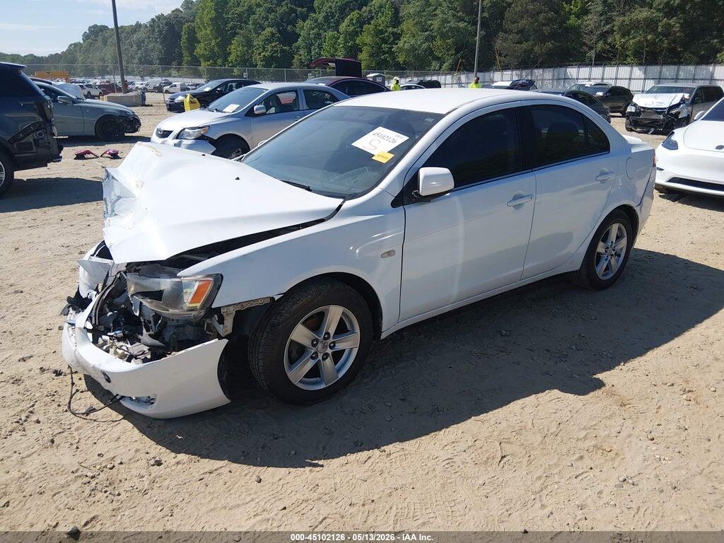 JA3AU26U28U033888 2008 MITSUBISHI LANCER photo no. 2