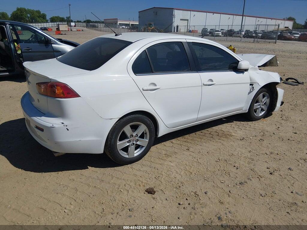 JA3AU26U28U033888 2008 MITSUBISHI LANCER photo no. 4