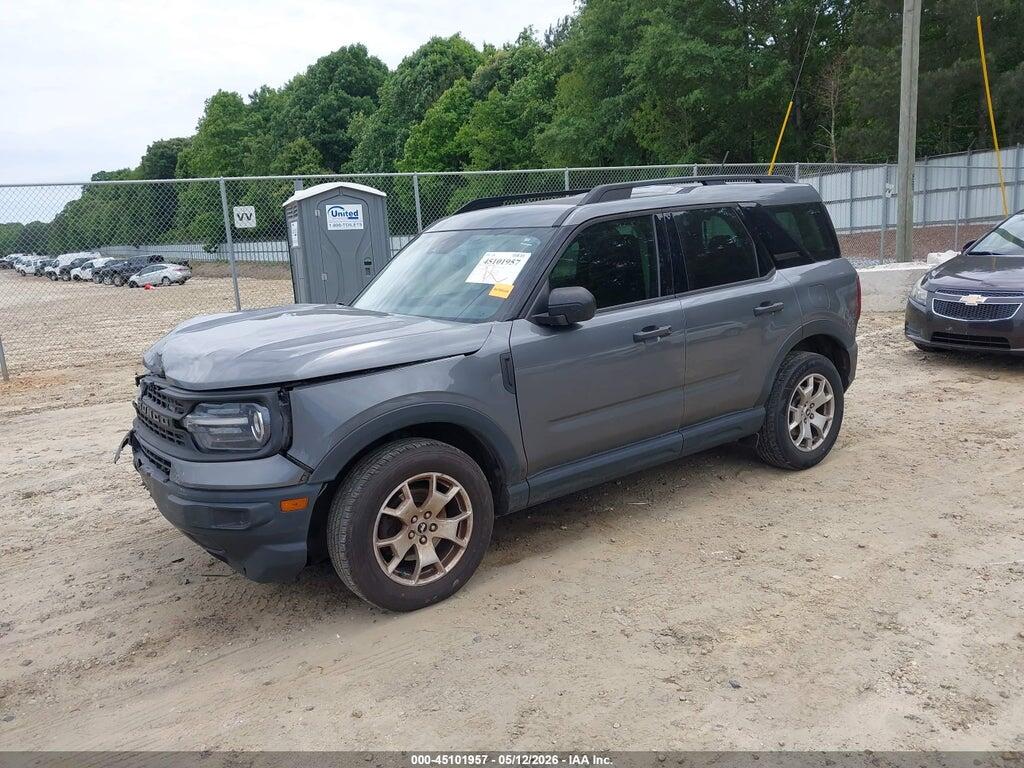 3FMCR9A66MRA62661 2021 FORD BRONCO SPORT photo no. 2