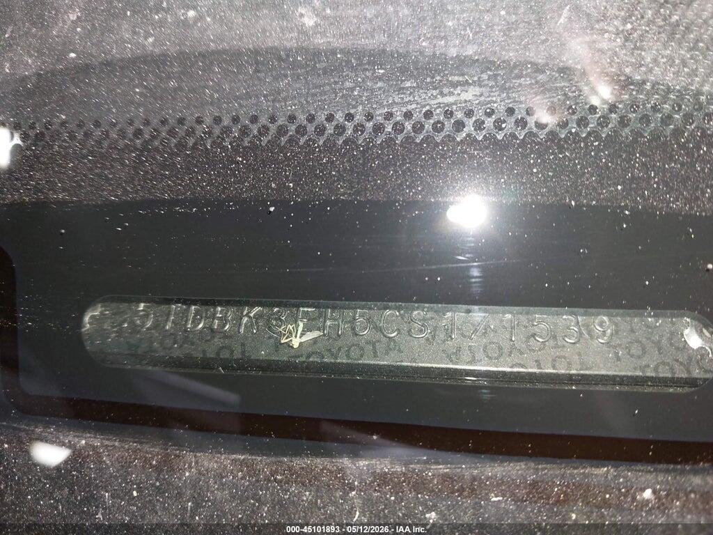 5TDBK3EH5CS171539 2012 TOYOTA HIGHLANDER photo no. 9