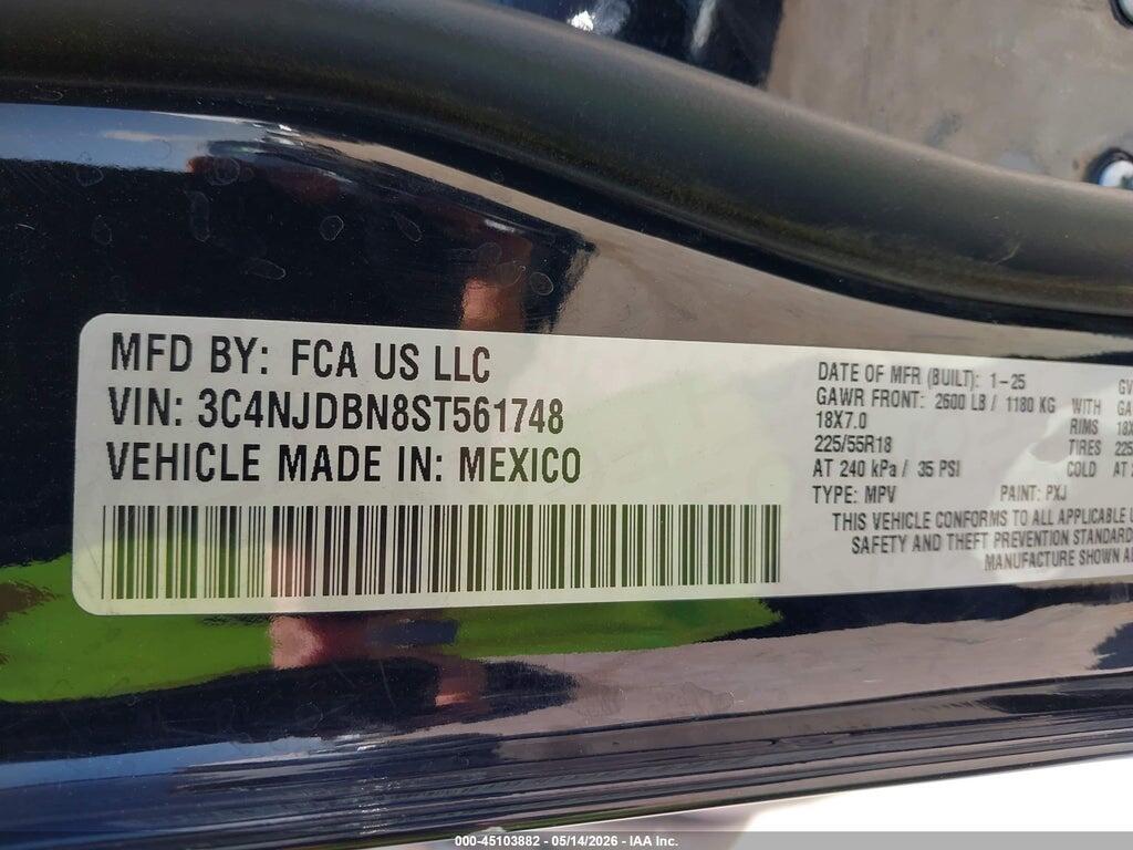 3C4NJDBN8ST561748 2025 JEEP COMPASS photo no. 9