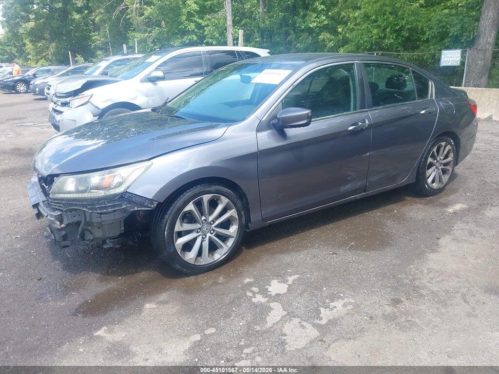 1HGCR2F58EA046678 2014 HONDA ACCORD photo no. 2