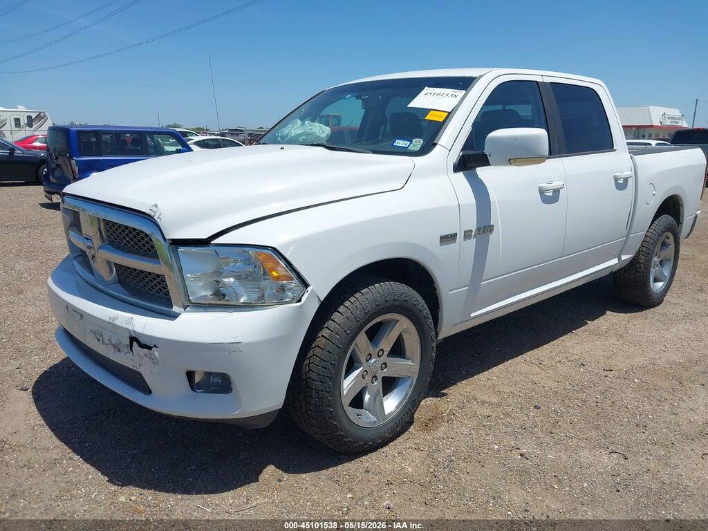 1D7RB1CT3AS176436 2010 DODGE RAM 1500 photo no. 2