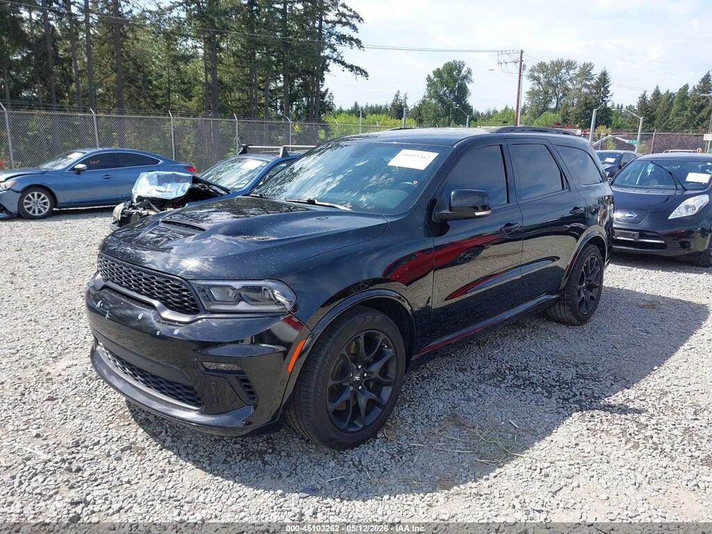 1C4SDJCTXMC789299 2021 DODGE DURANGO photo no. 2
