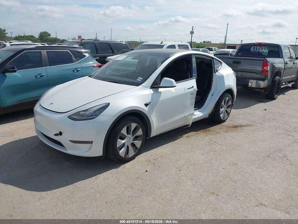 5YJYGDEE7MF287421 2021 TESLA MODEL Y photo no. 2