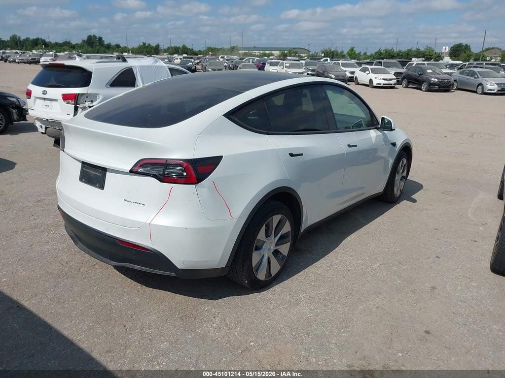 5YJYGDEE7MF287421 2021 TESLA MODEL Y photo no. 4