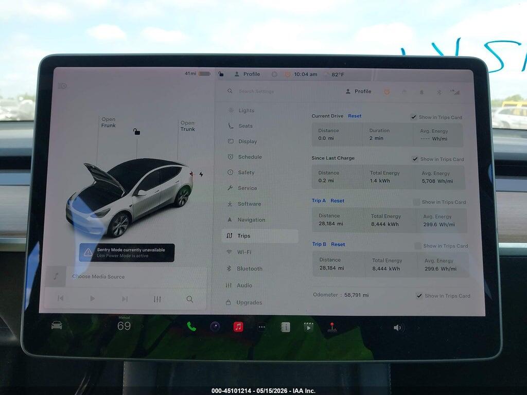 5YJYGDEE7MF287421 2021 TESLA MODEL Y photo no. 7