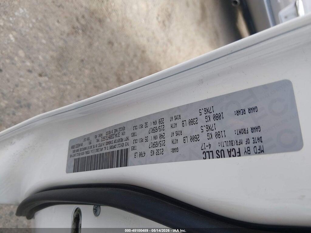 3C4NJDDB9HT616672 2017 JEEP NEW COMPASS photo no. 9