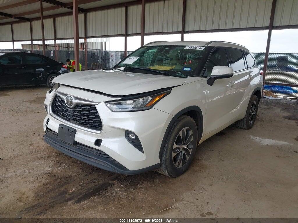 5TDGZRAH8LS503189 2020 TOYOTA HIGHLANDER photo no. 2