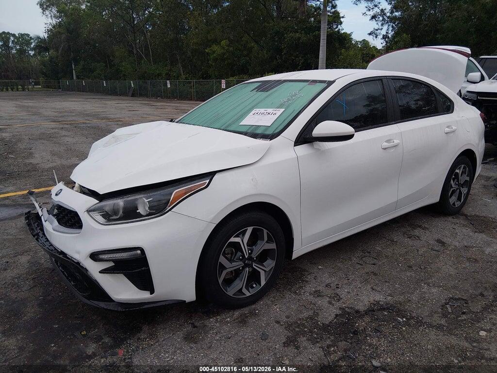 3KPF24AD0ME383044 2021 KIA FORTE photo no. 2