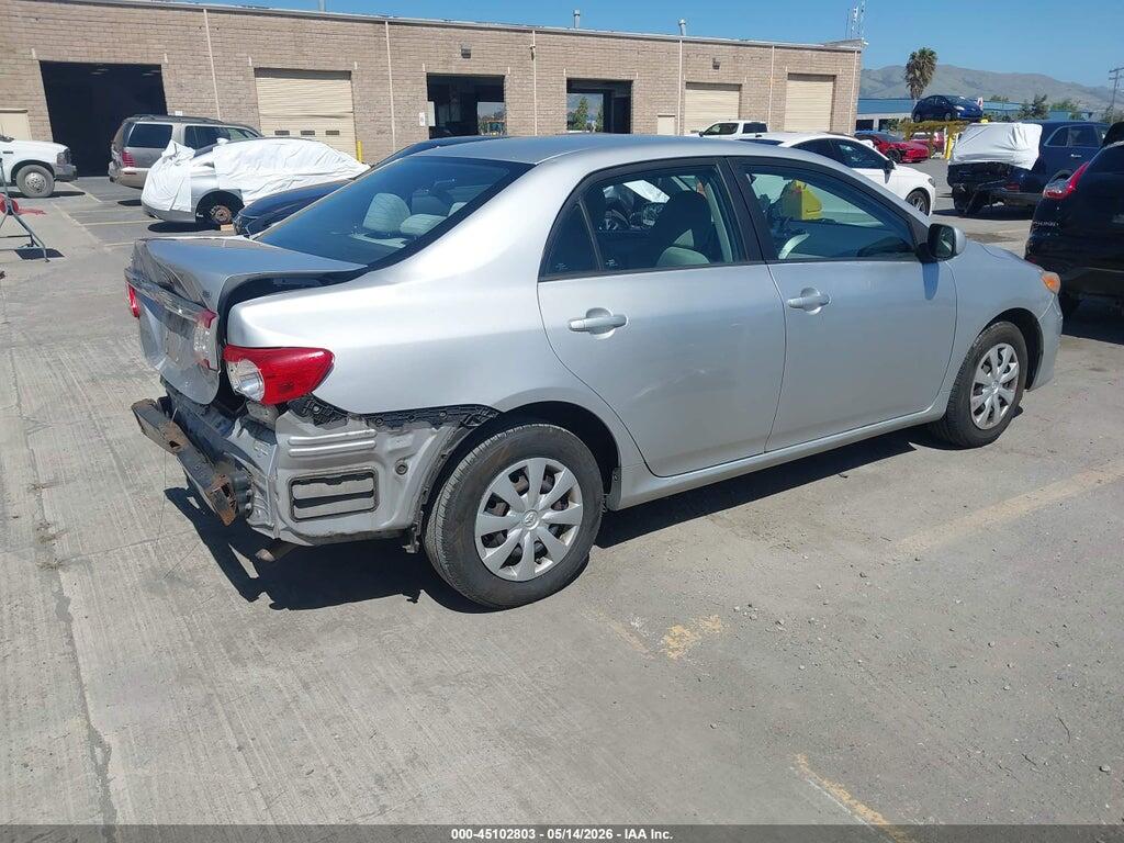2T1BU4EE0BC591917 2011 TOYOTA COROLLA photo no. 4