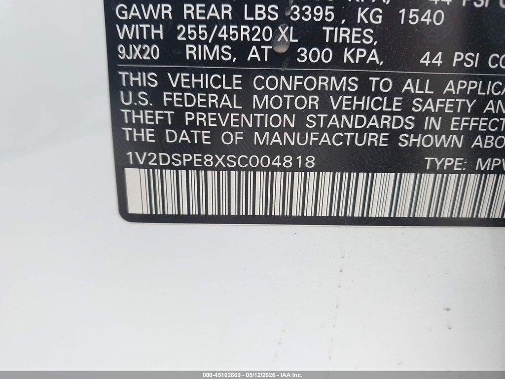 1V2DSPE8XSC004818 2025 VOLKSWAGEN ID.4 photo no. 9