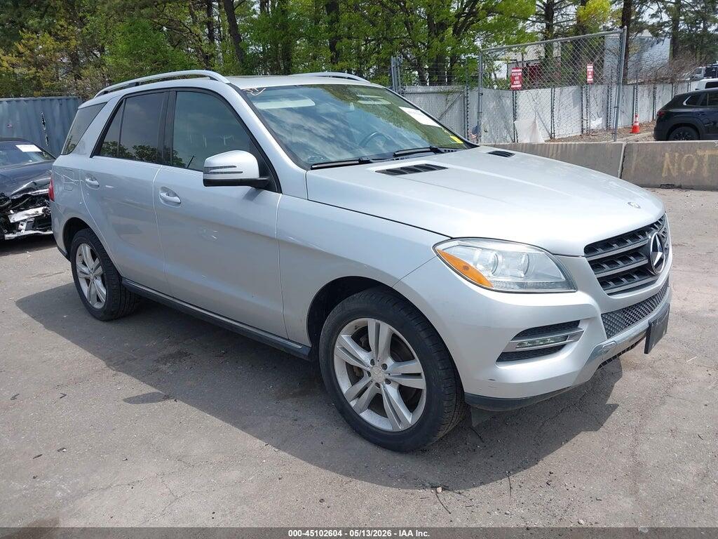 4JGDA5HB2EA373491 2014 MERCEDES-BENZ ML 350 photo no. 1