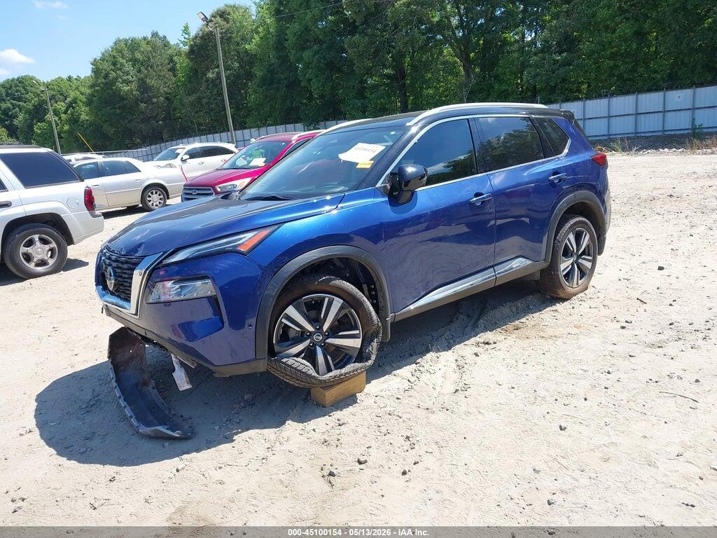 JN8AT3DC7MW101996 2021 NISSAN ROGUE photo no. 2