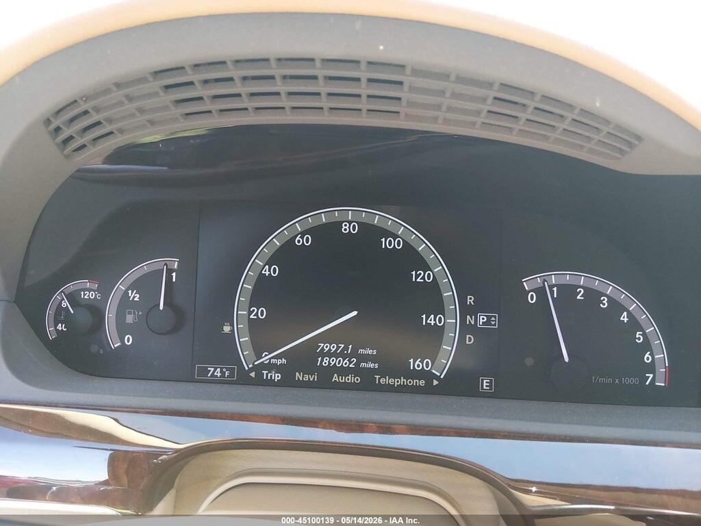 WDDNG7BB4BA410747 2011 MERCEDES-BENZ S 550 photo no. 7