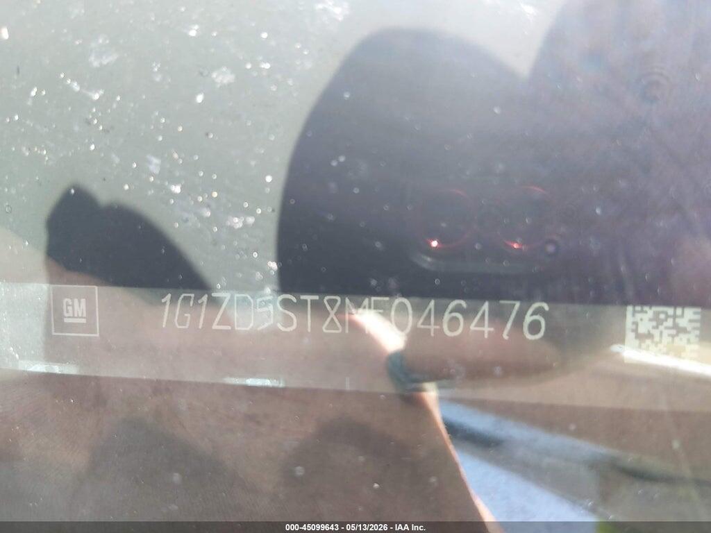 1G1ZD5ST8MF046476 2021 CHEVROLET MALIBU photo no. 9