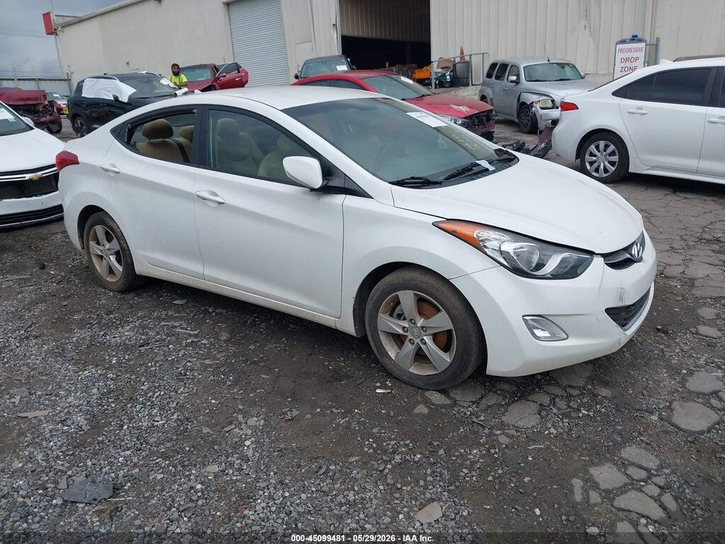 5NPDH4AE3CH089341 2012 HYUNDAI ELANTRA photo no. 1