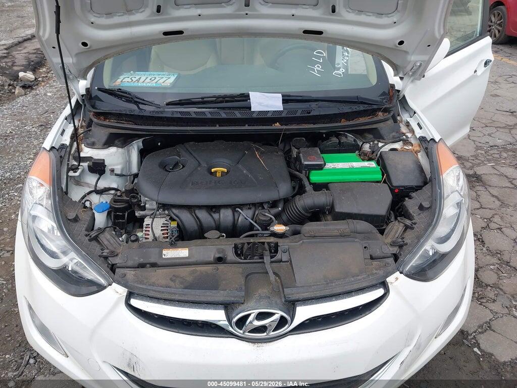 5NPDH4AE3CH089341 2012 HYUNDAI ELANTRA photo no. 10