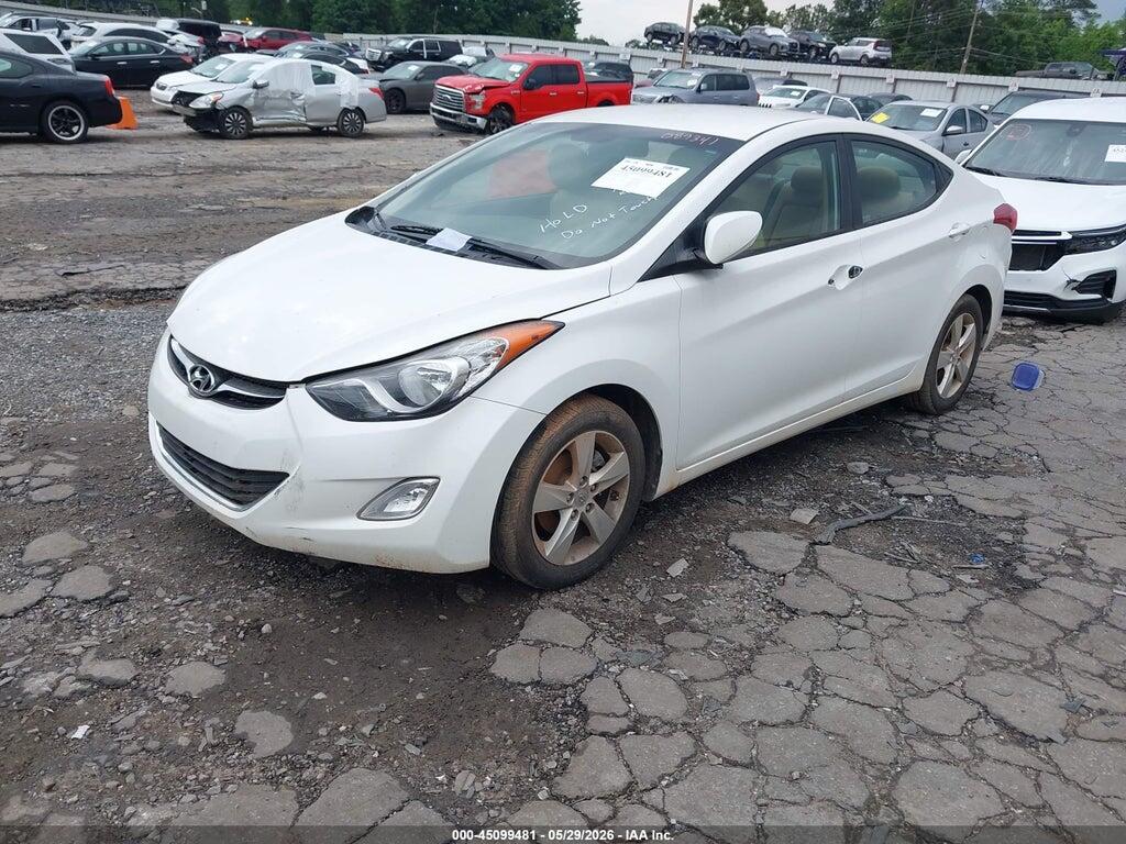 5NPDH4AE3CH089341 2012 HYUNDAI ELANTRA photo no. 2