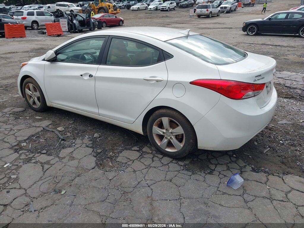 5NPDH4AE3CH089341 2012 HYUNDAI ELANTRA photo no. 3