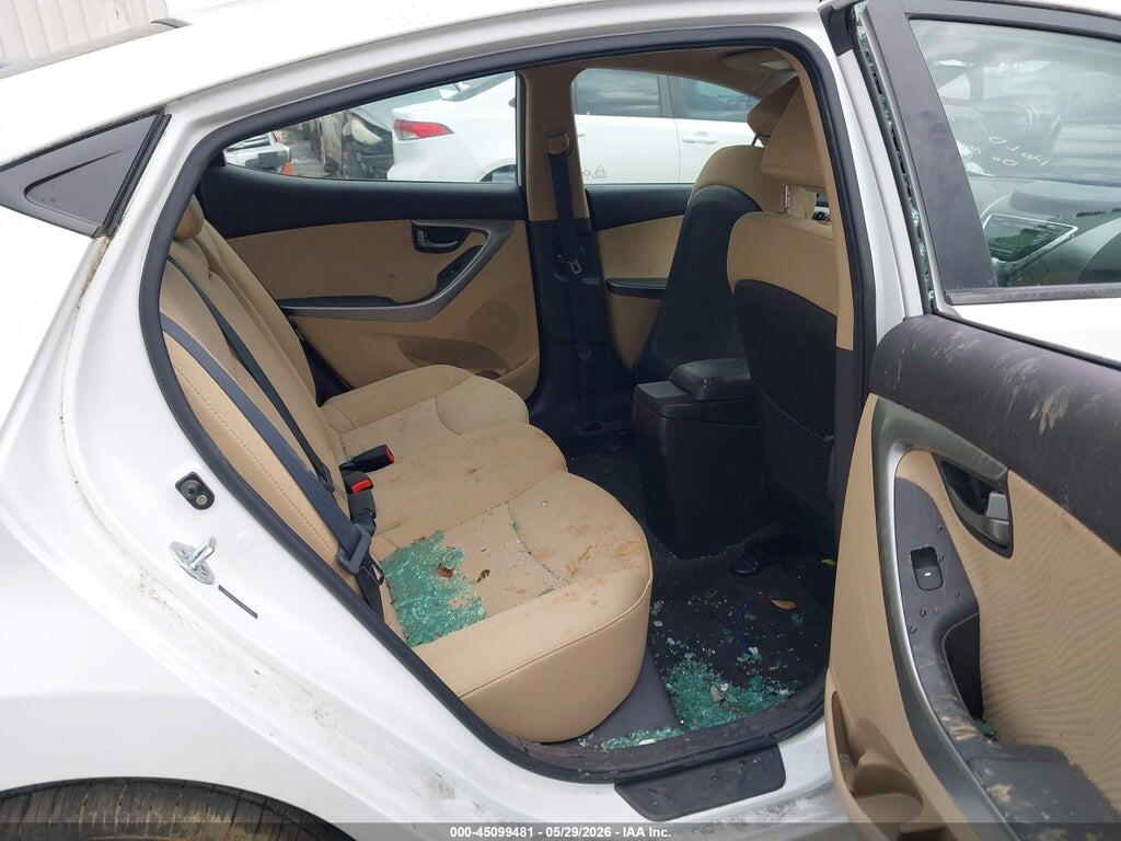 5NPDH4AE3CH089341 2012 HYUNDAI ELANTRA photo no. 8