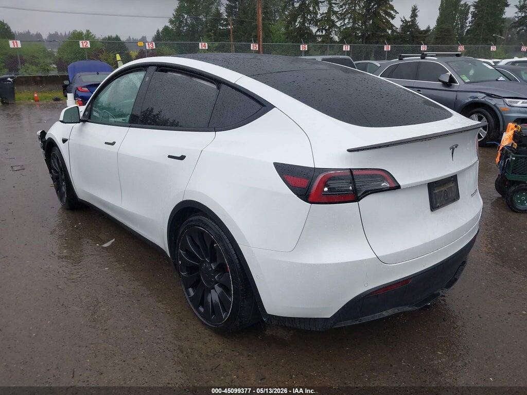 7SAYGDEF1NF495260 2022 TESLA MODEL Y photo no. 3
